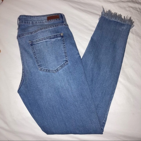 Justusa Distress Stretch Fringe Jeans 31 - Picture 5 of 6